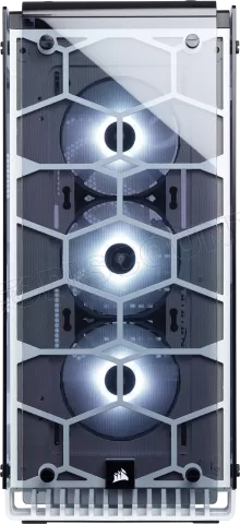 Photo de Boitier Moyen Tour ATX Corsair Crystal 570X RGB avec panneaux vitrés (Blanc)