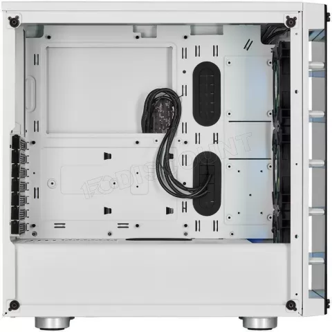 Photo de Boitier Moyen Tour ATX Corsair iCue 465X RGB avec panneaux vitrés (Blanc)