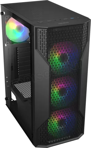 Photo de Boitier Moyen Tour ATX Cougar MX110 RGB avec panneau vitré (Noir)
