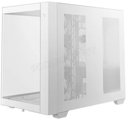 Photo de Boitier Moyen Tour ATX DeepCool CG530U 4F RGB avec panneaux vitrés (Blanc)