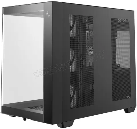 Photo de Boitier Moyen Tour ATX DeepCool CG530U 4F RGB avec panneaux vitrés (Noir)