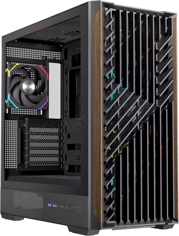 Photo de Boitier Moyen Tour ATX Einarex P800 RGB avec panneau vitré (Noir)