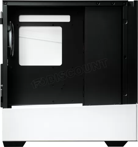 Photo de Boitier Moyen Tour ATX Enermax K8 RGB avec panneau vitré (Noir/Blanc)
