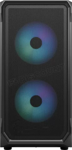 Photo de Boitier Moyen Tour ATX Fractal Design Focus 2 RGB avec panneau vitré (Noir)