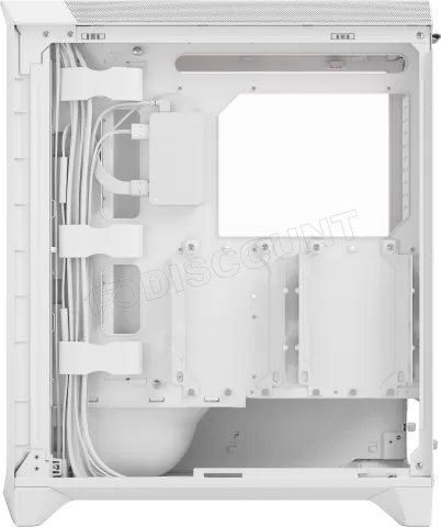 Photo de Boitier Moyen Tour ATX Fractal Design Meshify 3 Ambience Pro RGB avec panneau vitré (Blanc)