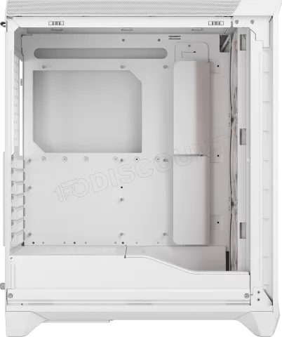 Photo de Boitier Moyen Tour ATX Fractal Design Meshify 3 avec panneau vitré (Blanc)