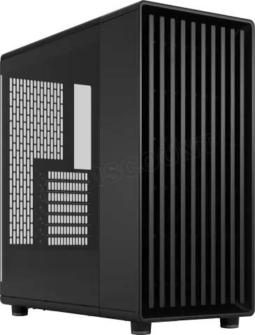 Photo de Boitier Moyen Tour ATX Fractal Design North Momentum avec panneau vitré (Noir)