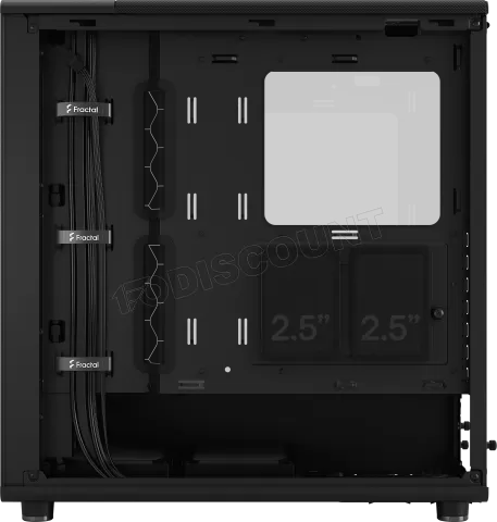 Photo de Boitier Moyen Tour ATX Fractal Design North Momentum avec panneau vitré (Noir)
