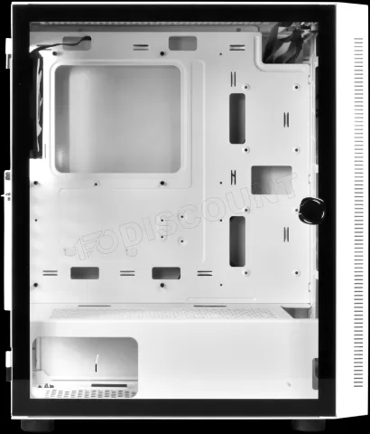 Photo de Boitier Moyen Tour ATX Gamdias Argus E4 Elite RGB avec panneau vitré (Blanc)