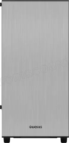Photo de Boitier Moyen Tour ATX Gamdias Mars E1 RGB avec panneaux vitrés (Noir)