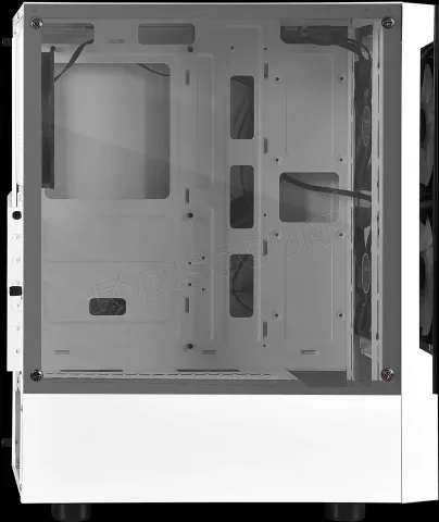 Photo de Boitier Moyen Tour ATX Gamdias Talos E3 RGB avec panneau vitré (Blanc)