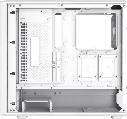 Photo de Boitier Moyen Tour ATX Gamemax Claw 460 Wood avec panneau vitré (Blanc)