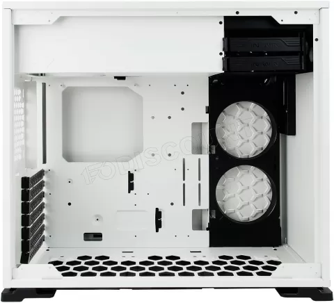 Photo de Boitier Moyen Tour ATX InWin 101C RGB avec panneau vitré (Blanc)