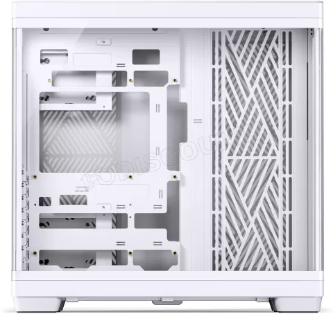 Photo de Boitier Moyen Tour ATX Jonsbo TK-4 RGB avec panneaux vitrés (Blanc)