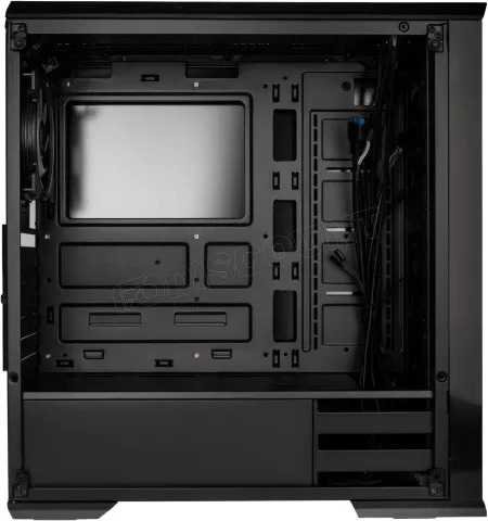 Photo de Boitier Moyen Tour ATX Kolink Levante v2 RGB avec panneaux vitrés (Noir)