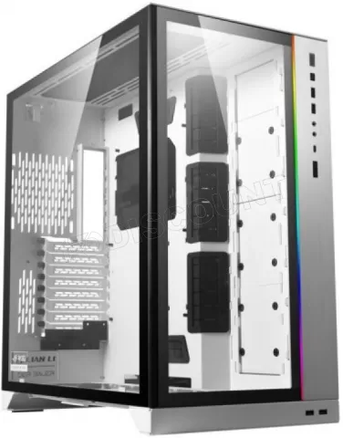 Photo de Boitier Moyen Tour ATX Lian-Li O11 Dynamic XL RGB avec panneaux vitrés (Blanc)