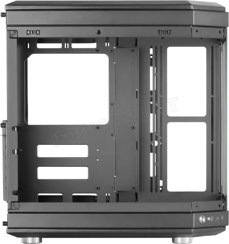 Boitier ATX Mars Gaming MCX RGB avec panneau vitré (Noir)