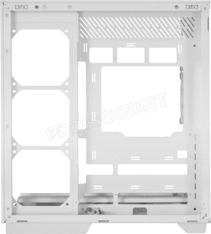 Photo de Boitier Moyen Tour ATX Mars Gaming MC-Infinio RGB avec panneaux vitrés (Blanc)