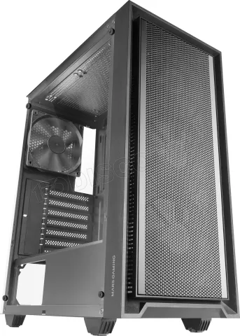 Photo de Boitier Moyen Tour ATX Mars Gaming MC-PMax avec panneau vitré (Noir)