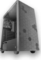 Photo de Boitier Moyen Tour ATX Mars Gaming MC-Q3 RGB avec panneau vitré (Noir)