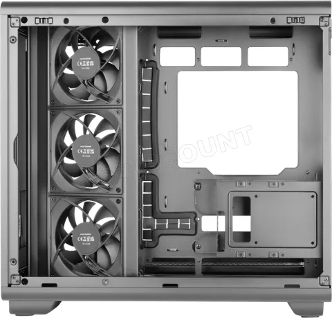 Photo de Boitier Moyen Tour ATX Mars Gaming MC-RevPro RGB avec panneaux vitrés (Noir)