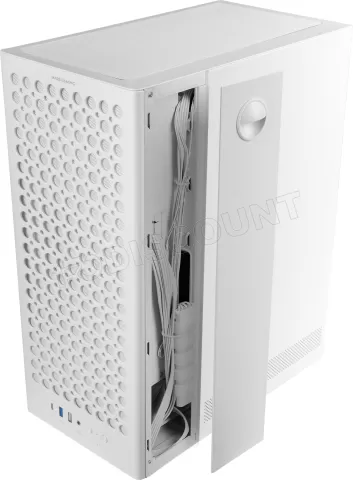 Photo de Boitier Moyen Tour ATX Mars Gaming MC-T800 avec panneau vitré (Blanc)