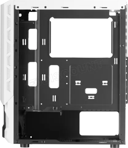 Photo de Boitier Moyen Tour ATX Mars Gaming MC-X2 RGB avec panneau vitré (Blanc)
