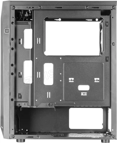 Boîtier PC MARS GAMING Boîtier PC Gaming ATX MC-X7 Blanc Front ARGB  Ventilateur RGB 12cm