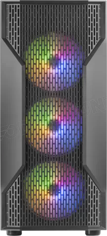 Photo de Boitier Moyen Tour ATX Mars Gaming MCA RGB avec panneau vitré (Noir)