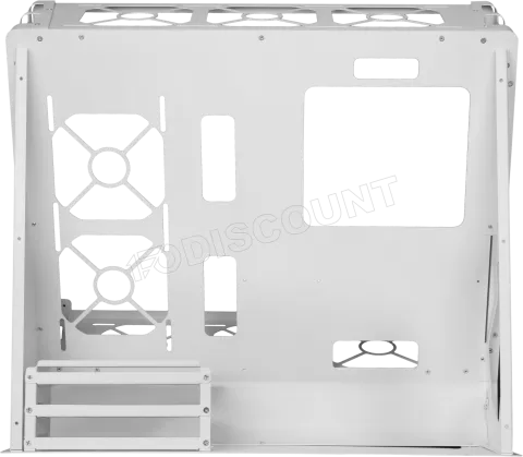 Photo de Boitier Moyen Tour ATX Mars Gaming MCB avec panneau vitré (Blanc)