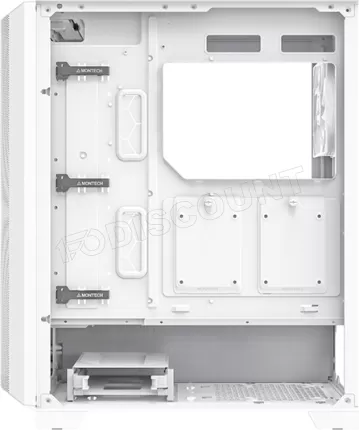 Photo de Boitier Moyen Tour ATX Montech Sky One Lite RGB avec panneau vitré (Blanc)