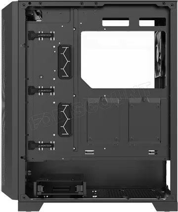 Photo de Boitier Moyen Tour ATX Montech Sky One Lite RGB avec panneau vitré (Noir)