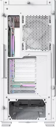 Photo de Boitier Moyen Tour ATX Montech Sky Two RGB avec panneaux vitrés (Blanc)