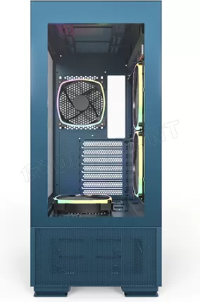 Photo de Boitier Moyen Tour ATX Montech Sky Two RGB avec panneaux vitrés (Bleu)