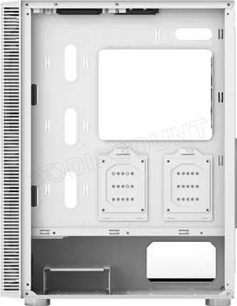 Photo de Boitier Moyen Tour ATX Montech X3 Mesh RGB avec panneau vitré (Blanc)