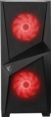 Boitier Moyen Tour ATX MSI Mag Forge 100R RGB avec panneau vitré