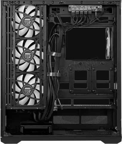 Photo de Boitier Moyen Tour ATX MSI Mag Pano 110R Project Zero RGB avec panneaux vitrés (Noir)