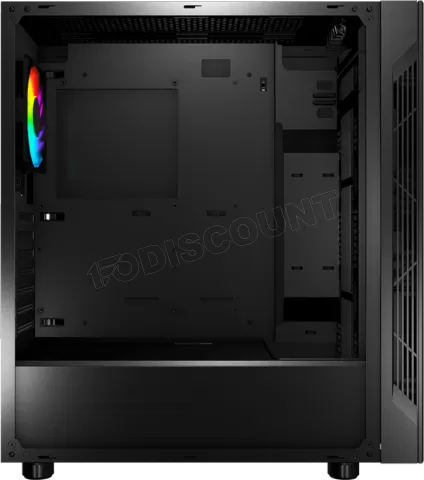 Photo de Boitier Moyen Tour ATX MSI Mag Vampiric 010 RGB avec panneaux vitrés (Noir)