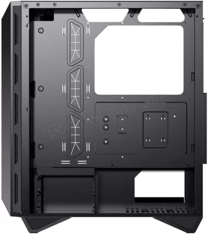 Photo de Boitier Moyen Tour ATX MSI MPG Gungnir 111R RGB avec panneaux vitrés (Noir)