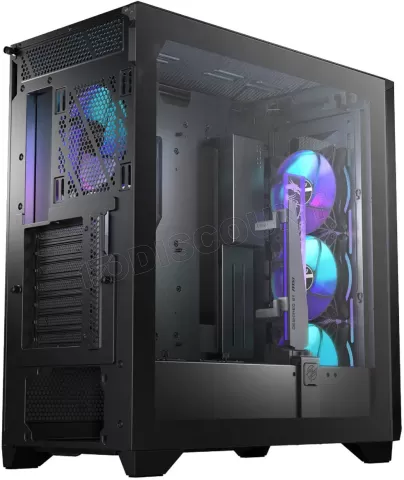 Photo de Boitier Moyen Tour ATX MSI MPG Gungnir 300R Airflow RGB avec panneaux vitrés (Noir)