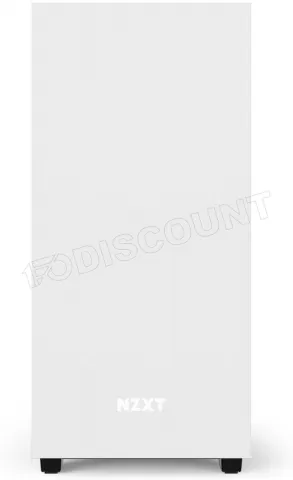 Photo de Boitier Moyen Tour ATX NZXT H510i RGB avec panneau vitré (Noir/Blanc)
