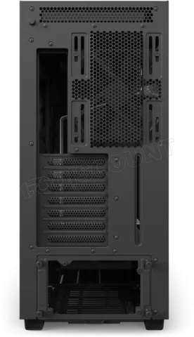 Photo de Boitier Moyen Tour ATX NZXT H710i RGB avec panneau vitré (Noir/Blanc)