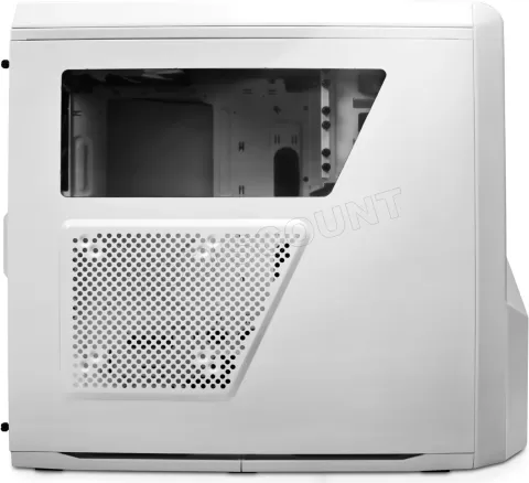 Photo de Boitier Moyen Tour ATX NZXT Phantom 410 (Blanc/Bleu)