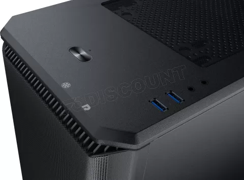 Photo de Boitier Moyen Tour ATX Phanteks Eclipse P400A RGB avec panneau vitré (Noir)