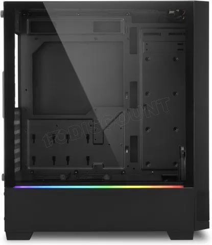 Photo de Boitier Moyen Tour ATX Sharkoon RGB Flow RGB avec panneau vitré (Noir)