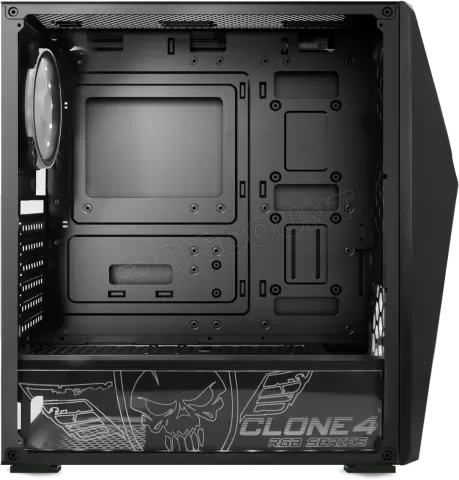 SPIRIT OF GAMER - CLONE III Boitier PC Gamer RGB Blanc Compatible