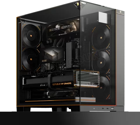 Photo de Boitier Moyen Tour ATX Thermalright A70 Vision RGB avec panneaux vitrés (Noir)