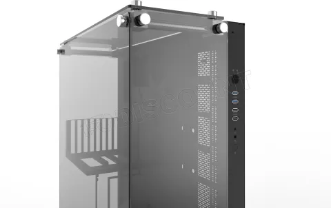 Photo de Boitier Moyen Tour ATX Thermaltake Core P5 TG avec panneaux vitrés (Noir)