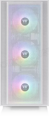 Photo de Boitier Moyen Tour ATX Thermaltake H570 RGB avec panneaux vitrés (Blanc)