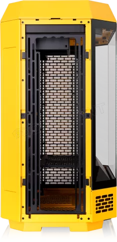 Photo de Boitier Moyen Tour ATX Thermaltake The Tower 600 avec panneaux vitrés (Jaune)